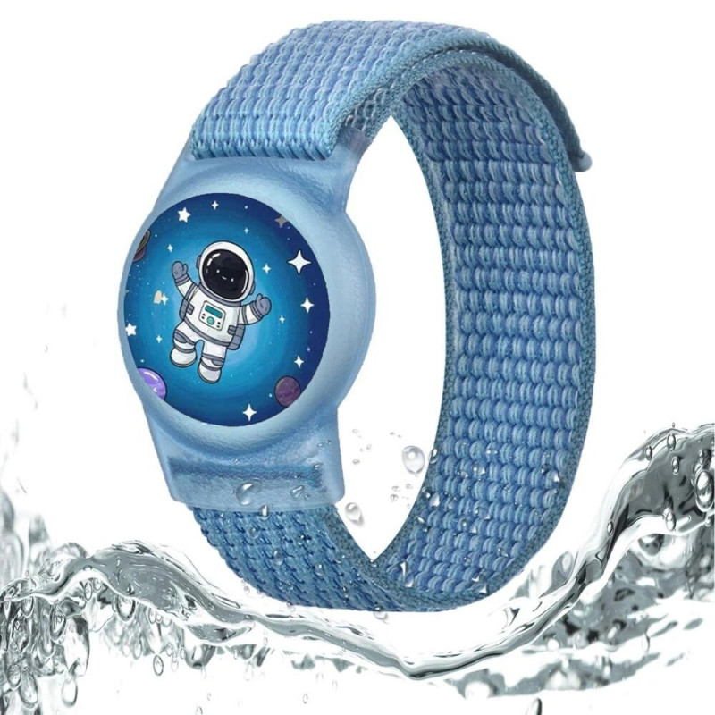 Pulseira Tech-Protect Nylon For Kids para Apple AirTag 1 / 2, Astronaut