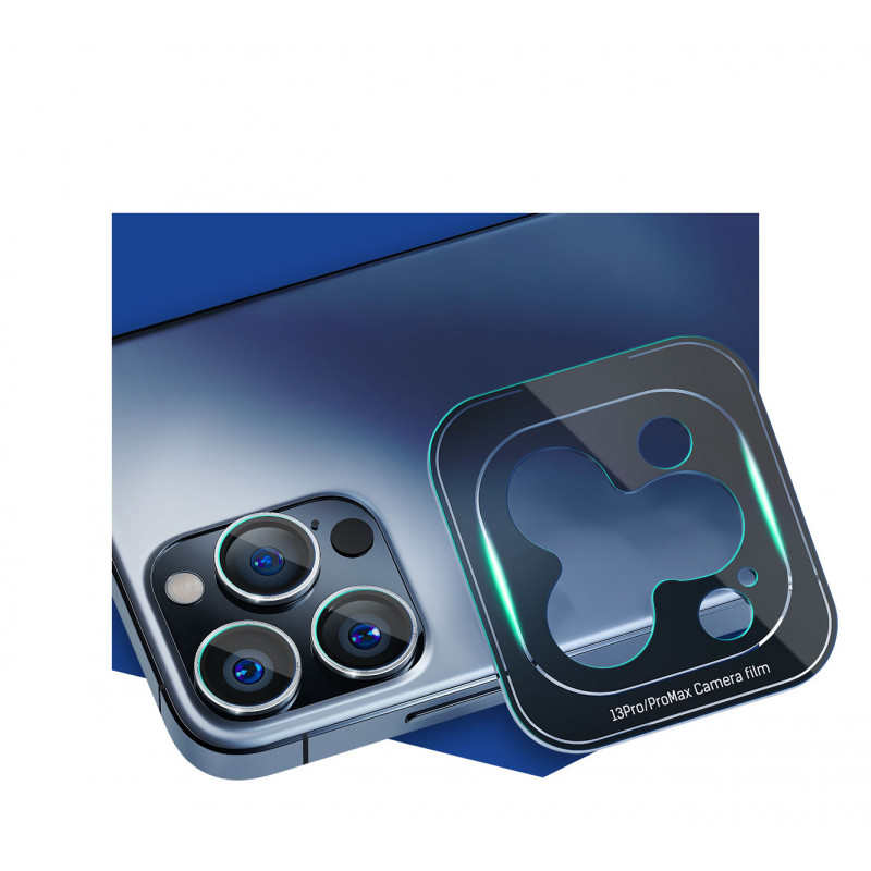 Proteção de câmara 3MK Lens Protection Pro para Apple iPhone 11 Pro / 11 Pro Max, prateada