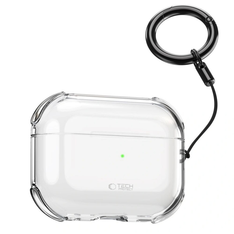 Capa Bounce Tech-Protect para Apple AirPods Pro 3, transparente