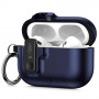 Capa Tech-Protect Slim Hook para Apple AirPods Pro 3, azul-marinho