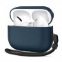 Capa NaturalFit Tech-Protect para Apple AirPods Pro 3, azul-marinho