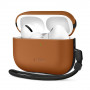 Capa Tech-Protect NaturalFit para Apple AirPods Pro 3, castanha