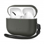 Capa Tech-Protect NaturalFit para Apple AirPods Pro 3, verde-oliva