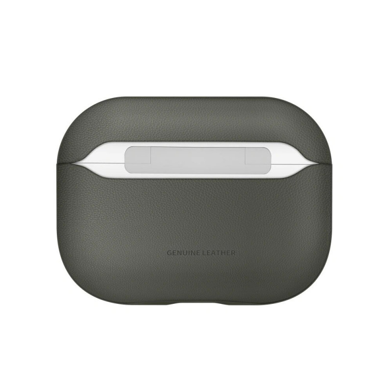 Capa Tech-Protect NaturalFit para Apple AirPods Pro 3, verde-oliva