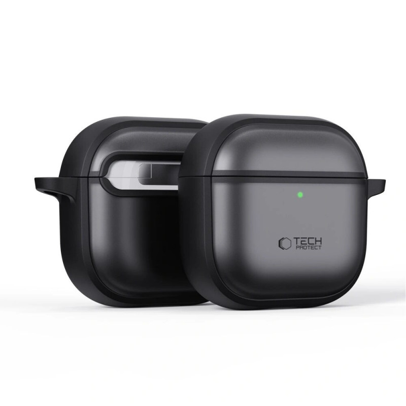 Capa Tech-Protect Magmat para Apple AirPods Pro 3, preto mate
