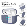 Capa Silicone Hook Tech-Protect para Apple AirPods Pro 3, Azul Bebé