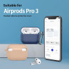 Capa com gancho em silicone Tech-Protect para Apple AirPods Pro 3 rosa