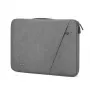 Mala para portátil Wozinsky WTNP-15G 15,6" com pega retrátil, cinzenta
