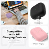 Capa de silicone Tech-Protect para Apple AirPods Pro 3 verde-oliva