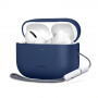 Capa de silicone Tech-Protect Apple AirPods Pro 3 azul-marinho