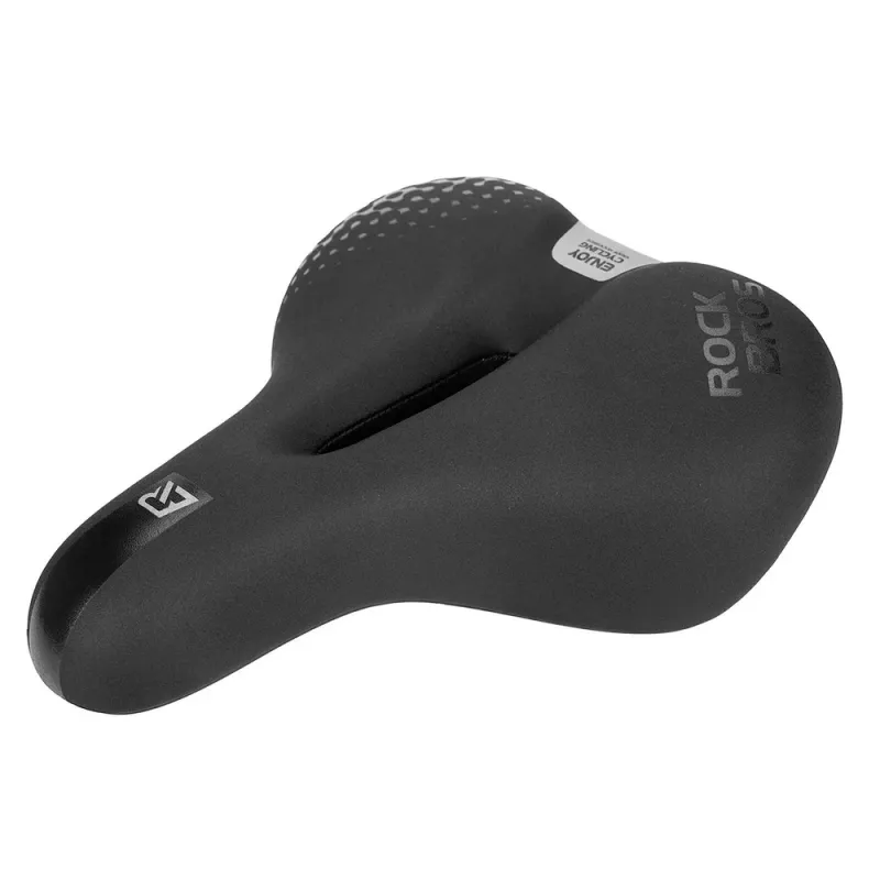 Sela de bicicleta ergonómica confortável Rockbros 6876, preta