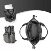 Mochila Rockbros H43 para bicicleta dobrável Brompton, cinzenta