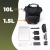 Mochila Rockbros H43 para bicicleta dobrável Brompton, cinzenta