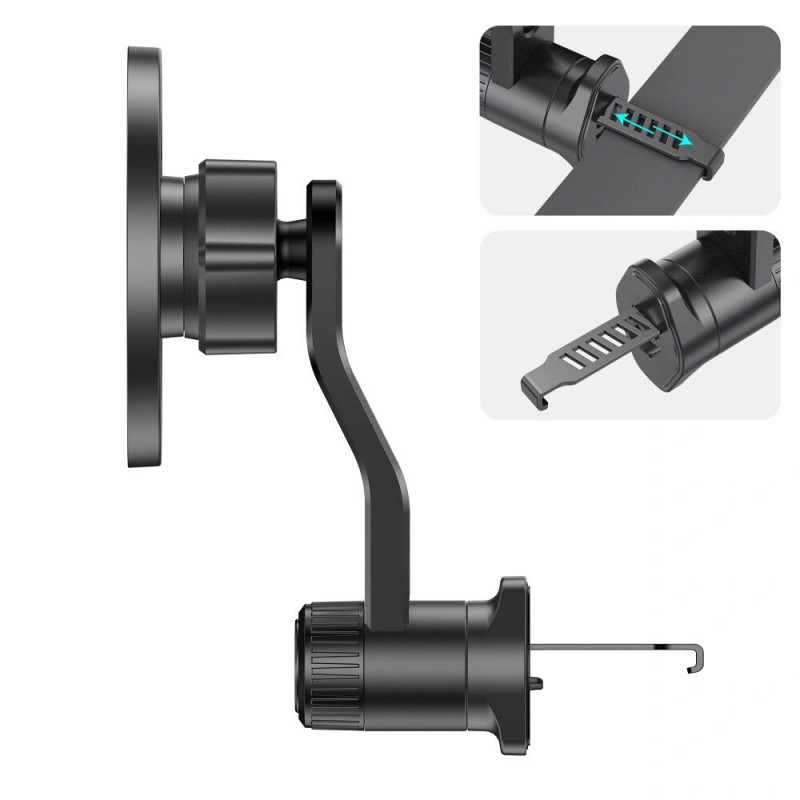 Tech-Protect N56 Suporte de carro magnético MagSafe rotativo para saída de ar preto