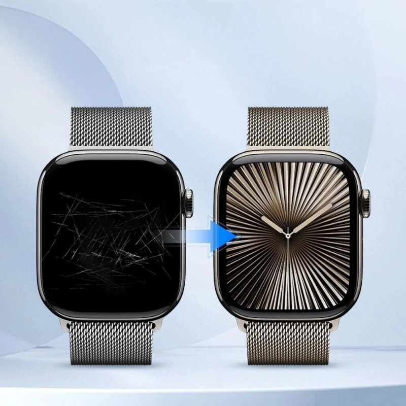 Película de hidrogel Tech-Protect Hydro Flex+ para Xiaomi Smart Band 8 / 9 / 10 / NFC transparente (2 un.)