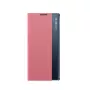 Capa Hurtel New Sleep para Samsung Galaxy S25 Ultra com capa de proteção e suporte, rosa
