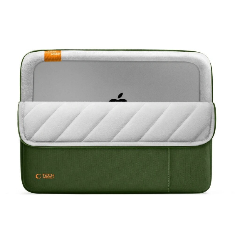Mala para portátil Tech-Protect Defender 13-14 verde militar