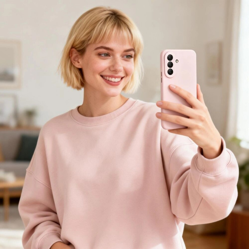 Capa Icon Tech-Protect para Samsung Galaxy A37 5G, rosa