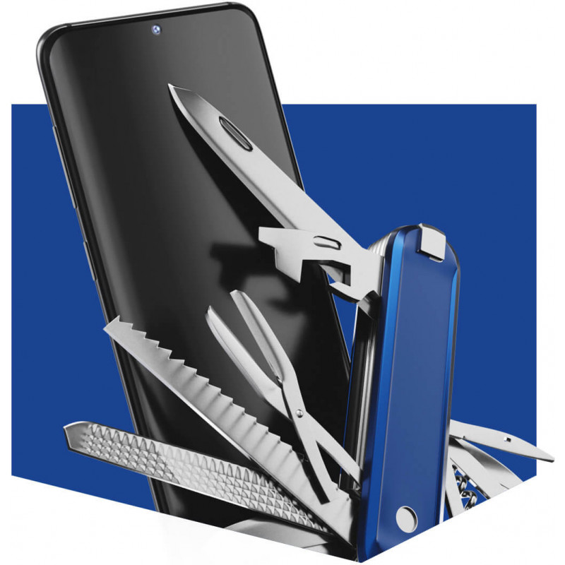 Película protetora de ecrã antimicrobiana 3MK SilverProtect+ para Samsung Galaxy S21 FE