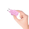 Carregador de parede Tech-Protect NCA20 USB-A / USB-C PD 20W / QC3.0, rosa bebé