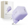 Carregador de parede USB-C Tech-Protect NCM25 PD 25W, Baby Purple