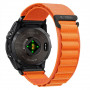Pulseira Tech-Protect Nylon Pro THP6037 para Garmin Fenix 5X / 5X Plus / 6X / 6X Pro / 7X / 8 / 8 Pro / 9 / 9 Pro (51 mm), laranja