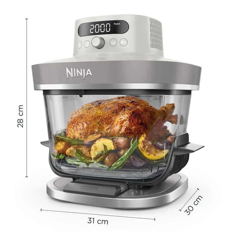 Fritadeira de ar Ninja Crispi Pro AS101EULG 7-em-1, 2050 W, rosa