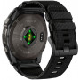Pulseira de relógio Tech-Protect Nylon Classic para Garmin Fenix 5X / 5X Plus / 6X / 6X Pro / 7X / 8 / 8 Pro / 9 / 9 Pro 47 mm, preta