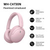 Sony Auscultadores Bluetooth Over-Ear WH-CH730N com Microfone, Rosa