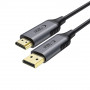 Cabo Tech-Protect UltraBoost DisplayPort / HDMI 2.0, 4K 60 Hz, 200 cm, preto