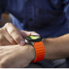 Pulseira Desportiva de Silicone Tech-Protect para Samsung Galaxy Watch 4/5/5 Pro/6/7/FE, Laranja