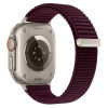 Pulseira NylonLoop Tech-Protect para Apple Watch 8 / 9 / 10 / 11 / 12 / SE (40 / 41 / 42 mm), Deep Burgundy