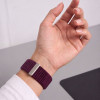 Pulseira NylonLoop Tech-Protect para Apple Watch 8 / 9 / 10 / 11 / 12 / SE (40 / 41 / 42 mm), Deep Burgundy