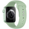 Pulseira de silicone Tech-Protect para Apple Watch 8 / 9 / 10 / 11 / 12 / SE (40 / 41 / 42 mm), pistácio