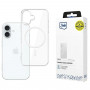 3MK MagCase MagSafe Apple iPhone 16 Plus, Transparente