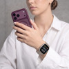 Pulseira Tech-Protect Stainless em aço inoxidável para Apple Watch 8 / 9 / 10 / 11 / 12 / SE / Ultra (44 / 45 / 46 / 49 mm), Starlight