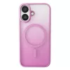 Capa de silicone MagSafe Gradient Puro para iPhone 16, rosa