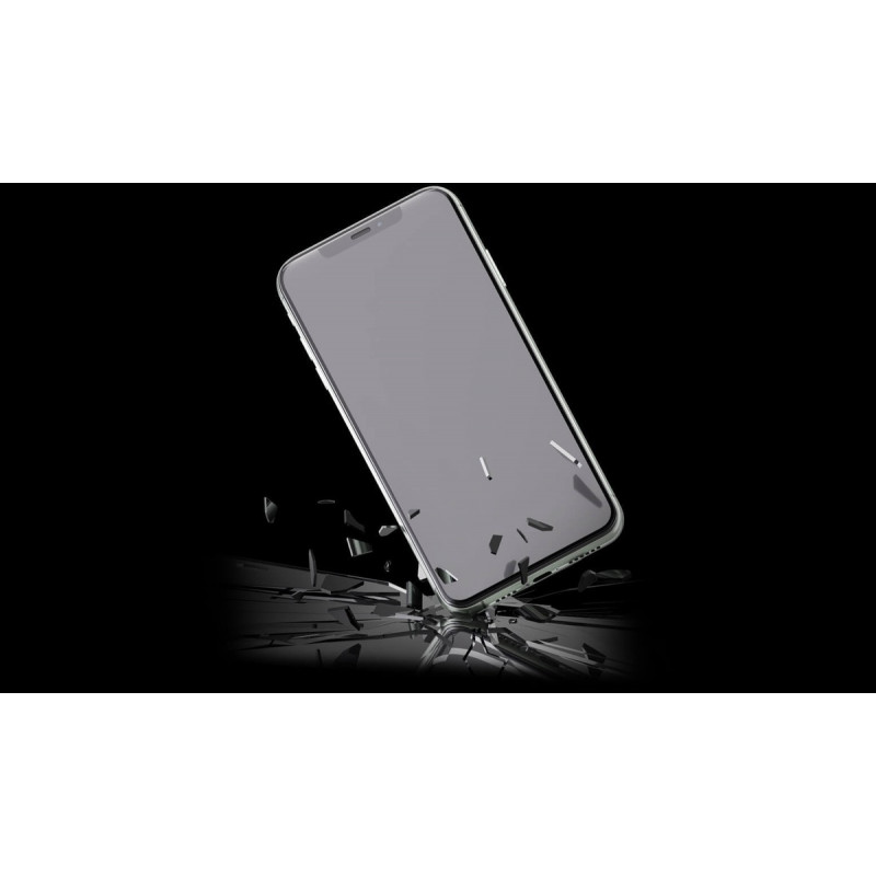 Protetor de ecrã em vidro compósito 3MK NeoGlass para Samsung Galaxy S21, preto