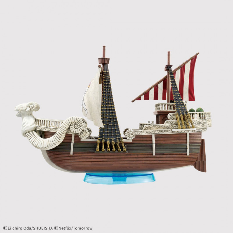 Modelo de navio colecionável Bandai One Piece Grand Ship Collection Going Merry (Netflix)