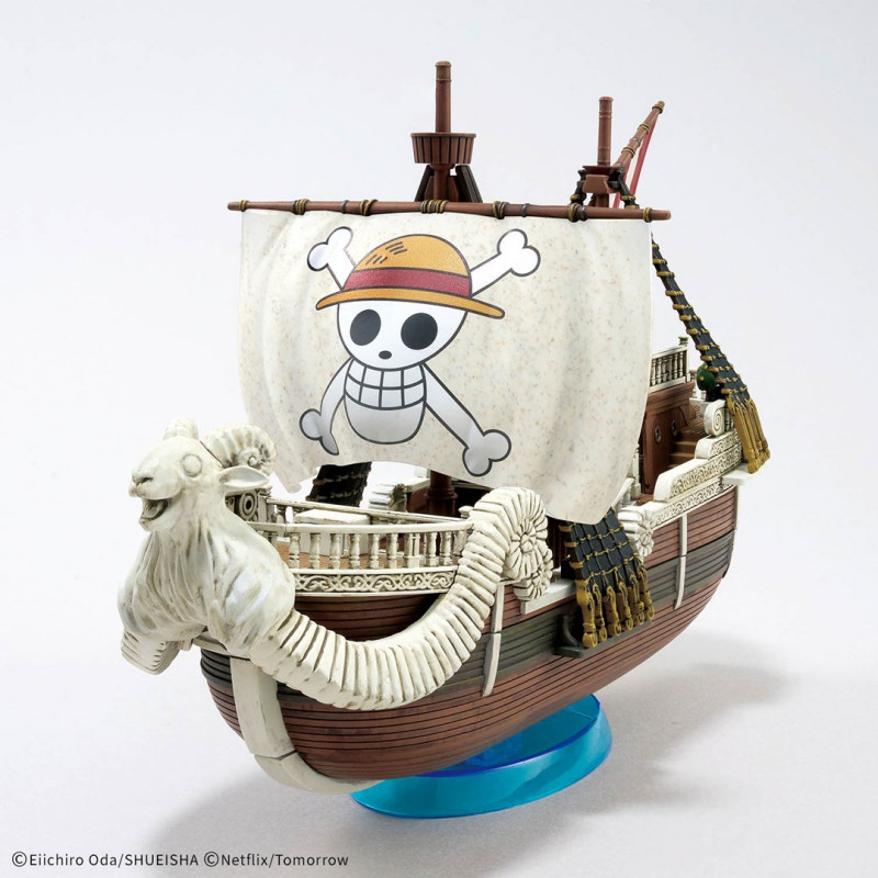 Modelo de navio colecionável Bandai One Piece Grand Ship Collection Going Merry (Netflix)