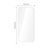 Conjunto Tech-Protect Easy Set+ de vidro temperado para ecrã e lente do Apple iPhone 18 Pro Max, transparente (3 un.)