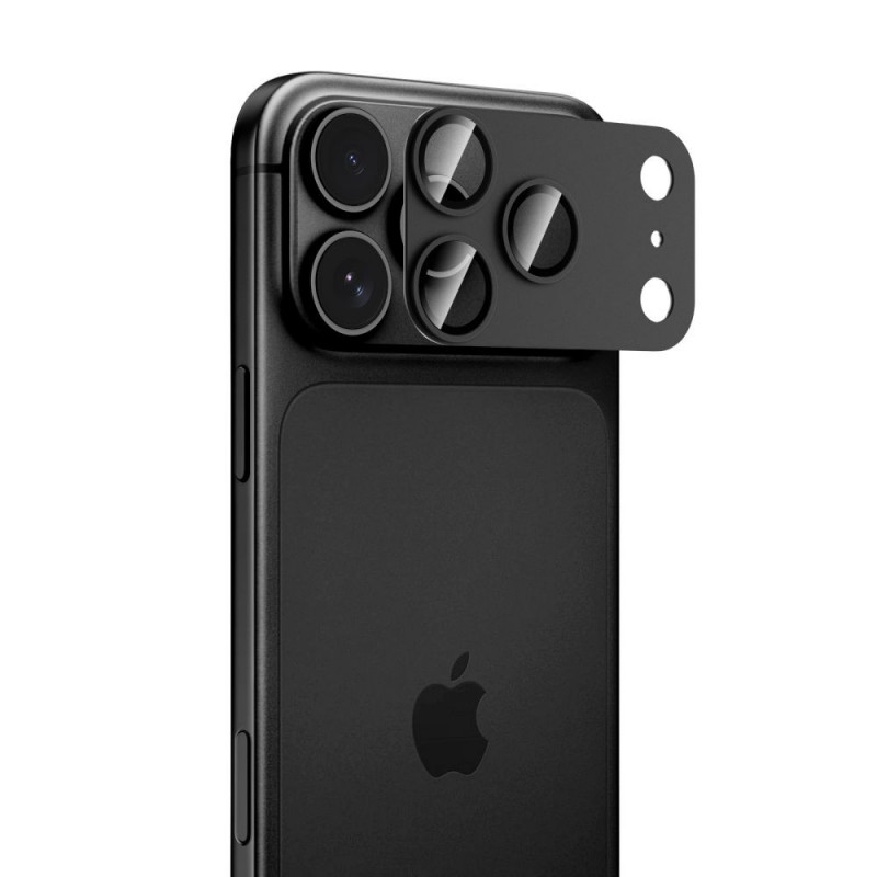 Tech-Protect Capa de câmara Camfull Fit+ para Apple iPhone 18 Pro Max, preta