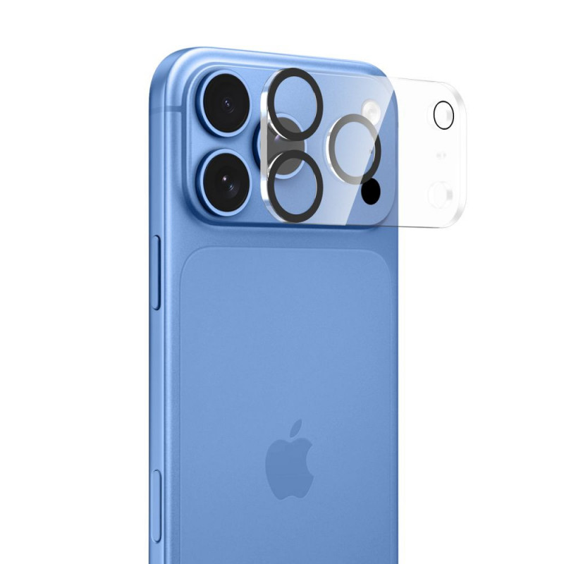 Tech-Protect Cam Fit+ Proteção de câmara para Apple iPhone 18 Pro Max, transparente