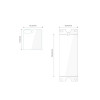 Tech-Protect Easy Set Foil & Glass Fit+ 4in1 Proteção de ecrã para Samsung Galaxy Z Flip 7 / 8, transparente (2+2 un.)