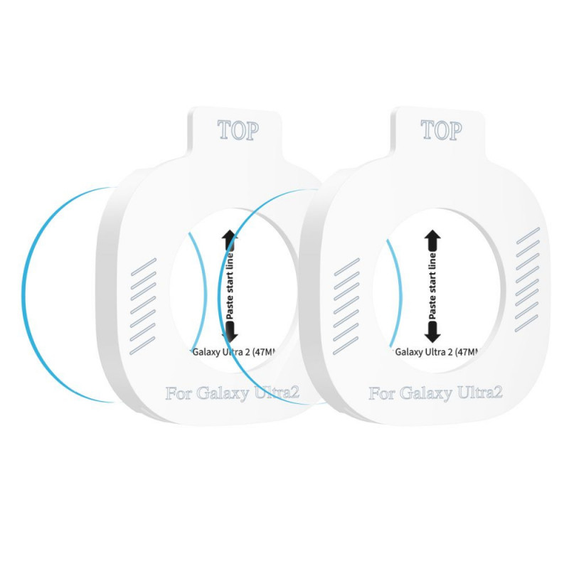 Tech-Protect Easy Set+ Vidro Temperado para Samsung Galaxy Watch Ultra 2 2026 47 mm, Transparente (2 un.)