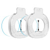 Tech-Protect Easy Set+ Vidro Temperado para Samsung Galaxy Watch 8 / 9 44 mm, Transparente (2 unid.)