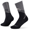 Meia de cano alto Merino Lightweight Crew Buff LWC1, cinzento-grafite, L