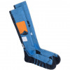Meias Buff Merino HW Over The Calf HWO1, azul-royal, L