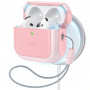 Capa ESR Orbit HaloLock MagSafe para Apple AirPods 4, cor-de-rosa
