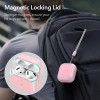 Capa ESR Orbit HaloLock MagSafe para Apple AirPods 4, cor-de-rosa